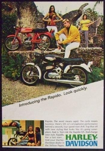 1968 harley davidson - harley, rapido
