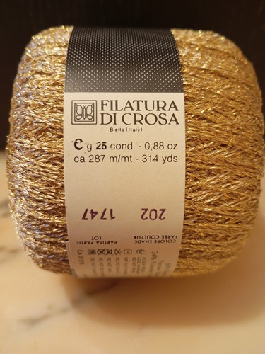 Gomitolo filato metalizzato - gomitolo,