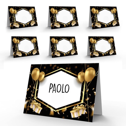 Segnaposto compleanno - segnaposto,