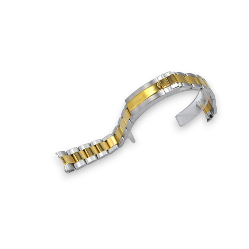 Bracciale acciaio bicolore - , 20