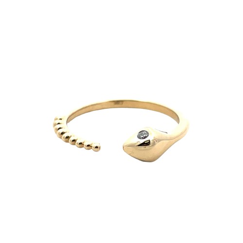Anello oro giallo kt con - in,
