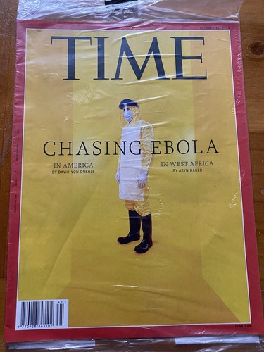 Time magazine chasing ebola - chasing, in