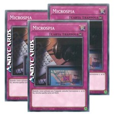 3x MICROSPIA • (Wiretap) • Comune • DLCS IT037 • 1Ed • Yugioh! • ANDYCARDS