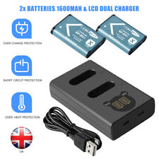 2x Batteria 1600mAh e
