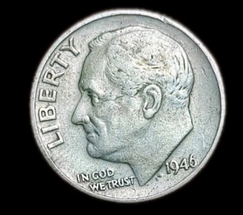 One dime 1946 argento - 1946, usa