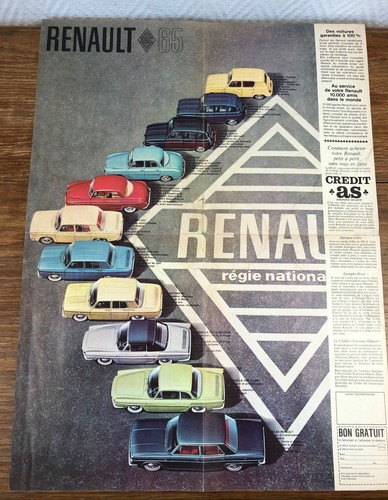 Brochure automobile dépliant - brochure,