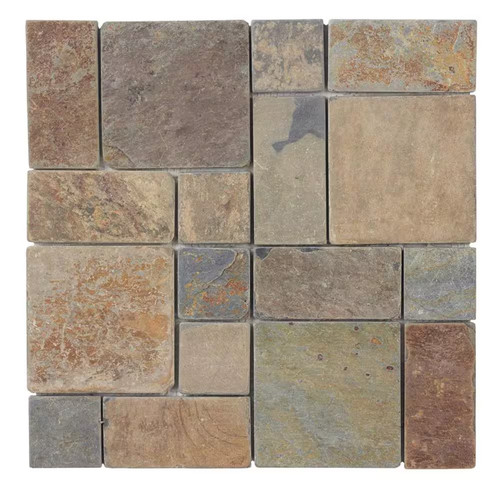 Rust block medley multicolore - block,