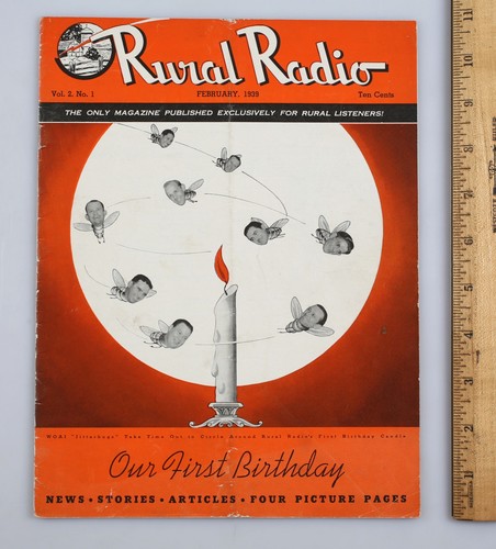 Vintage rural radio - vintage, magazine