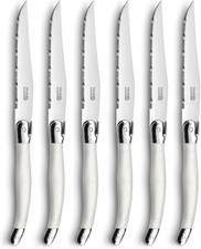 Rustic - Set Di 6 Coltelli Da Bistecca Perla