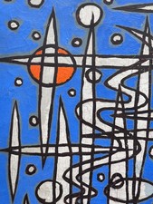 Quadro Antico Astratto