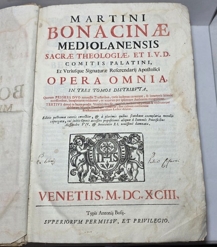 Grande libro antico 1693 - libro,