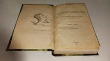Opere di Giacomo Leopardi  Antonio Ranieri 1860 Napoli e Epistolario