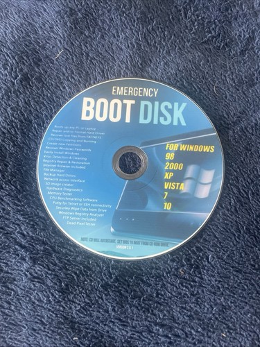 Disco avvio emergenza - di,