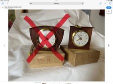 SVEGLIA VINTAGE RITZ ITALY NEW IN BOX ANNI 60!