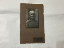 CDV FOTO RITRATTO DI DONNA  DEATH CARD VEGOBBIO CUVEGLIO VARESE 1932 CM.20X12.