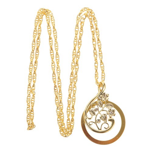 Collana con lente - collana,