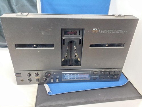 Junk black akai reel - junk, gx-77