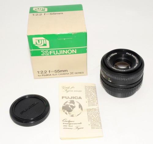Fuji fujinon 55mm nuovo - x-fujinon, -nuovo