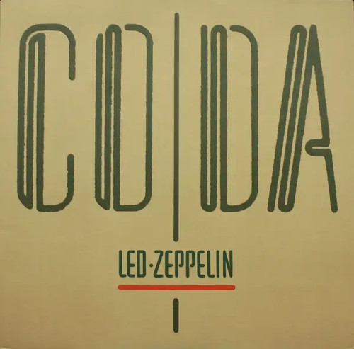Led zeppelin coda gatefold - zeppelin,