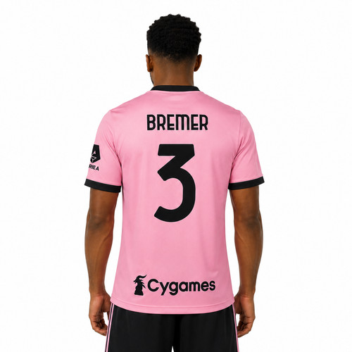 Maglia rosa bremer juventus - bremer,