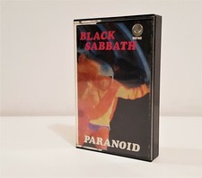 BLACK SABBATH - PARANOID - Musicassetta rara - Mc made in England -