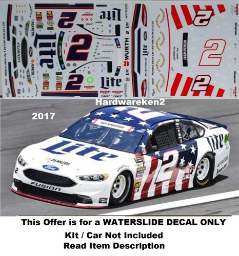 Decalcomania nascar 2 miller - nascar, #
