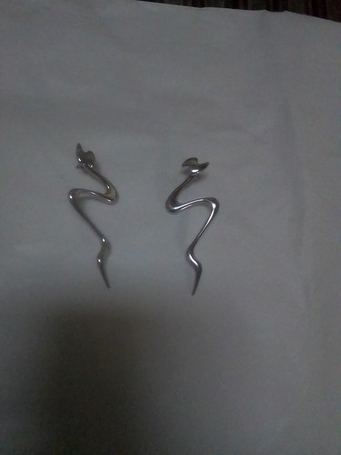Orecchini acciaio fossil steel - acciaio,