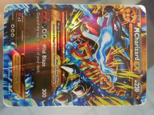 Carta pokemon mega charizard - mega, m