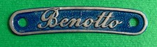 BENOTTO Biciclette - Targhetta