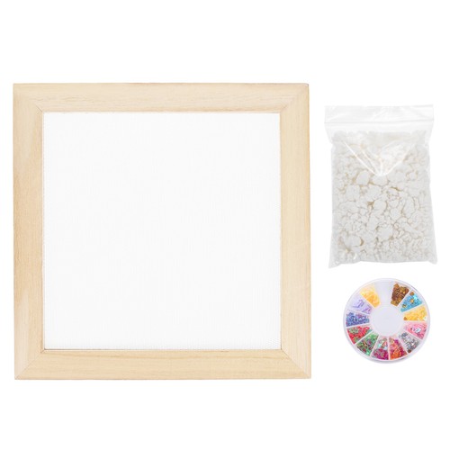 Diy sequin sieve wood 20x7 - diy, sieve,