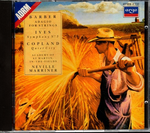 Barber ives copland adagio - copland,