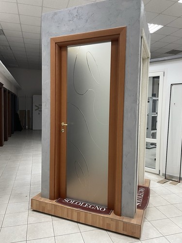 Porta interna vetrata - porta,