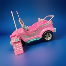 Vtg 1998 Pink Barbie Jeep