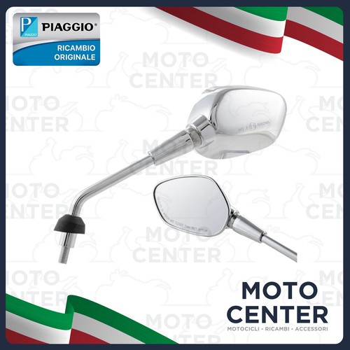 Specchio cromato piaggio - sx.,