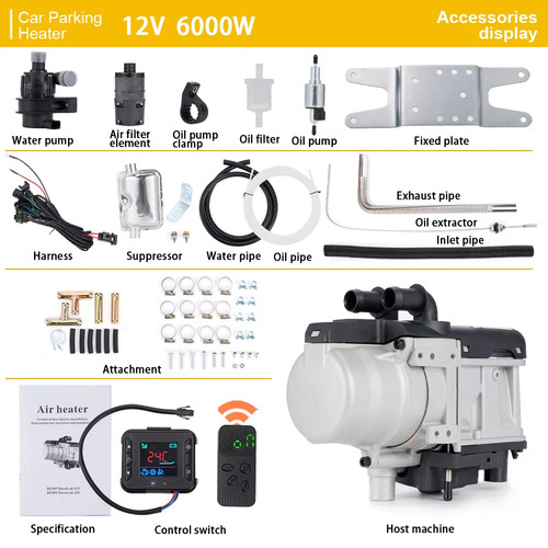 Scaldabagno aria 12v benzina - scaldabagno,