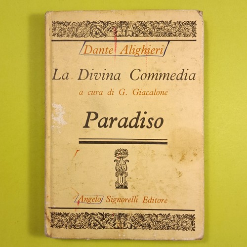 Paradiso dante giacalone - paradiso,