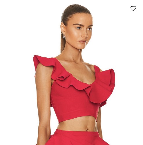 Camicetta abito rosso con