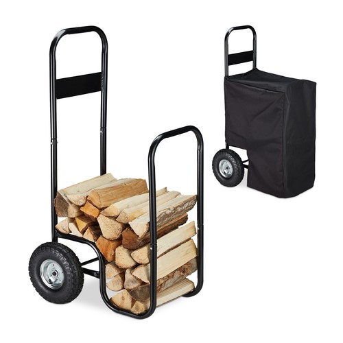 Carrello portalegna