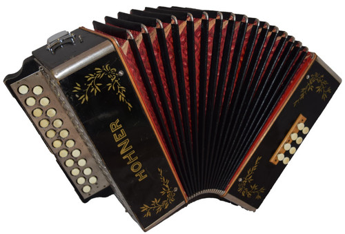 Melodeon hohner pokerwork - hohner,