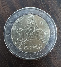 Moneta euro rara grecia 2002 - euro,