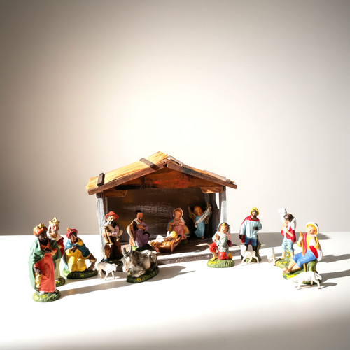 Presepe vintage italiano