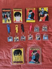 DYLAN DOG - SET COMPLETO AUGURI MONDADORI GADGETS - PORTACHIAVI - SPILLE - TOPPE