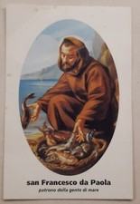 Santino SAN FRANCESCO DI PAOLA Venerato Convento di Monopoli BA (ogg. usato-used