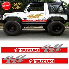 Adesivi fuoristrada fasce compatibile per Suzuki Samurai Santana Off Road 4x4