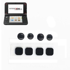 Rubber Screw Feet Cover Set Replacement for Nintendo 3DS XL / 3DS LL
