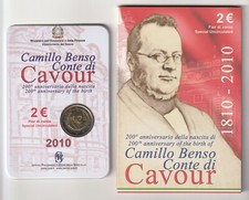 Italia - 2 Euro 2010 CAVOUR