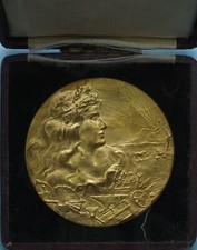 ROMA MEDAGLIA 1910 ESPOSIZIONE PRODOTTI AGRICOLI INDUSTRIALI LARGE qFDC