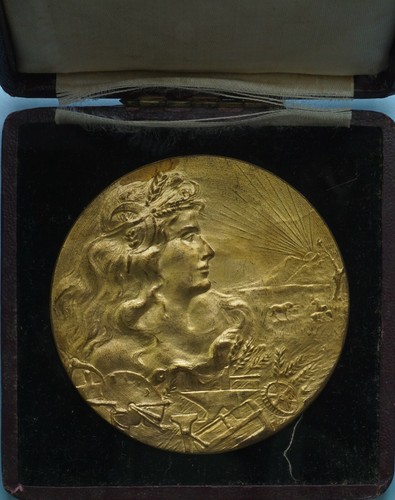 Roma medaglia 1910 - roma, esposizione