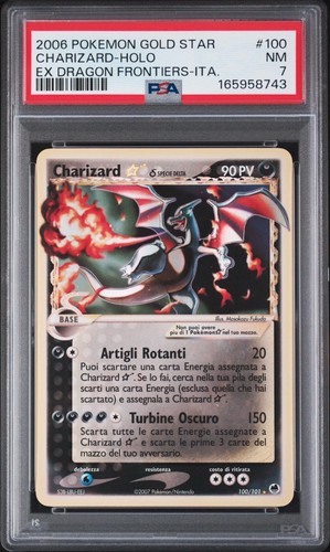 Pokemon charizard gold star - charizard,