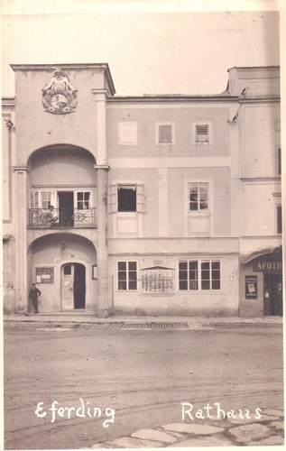 Cartolina fotografica eferding - cartolina,